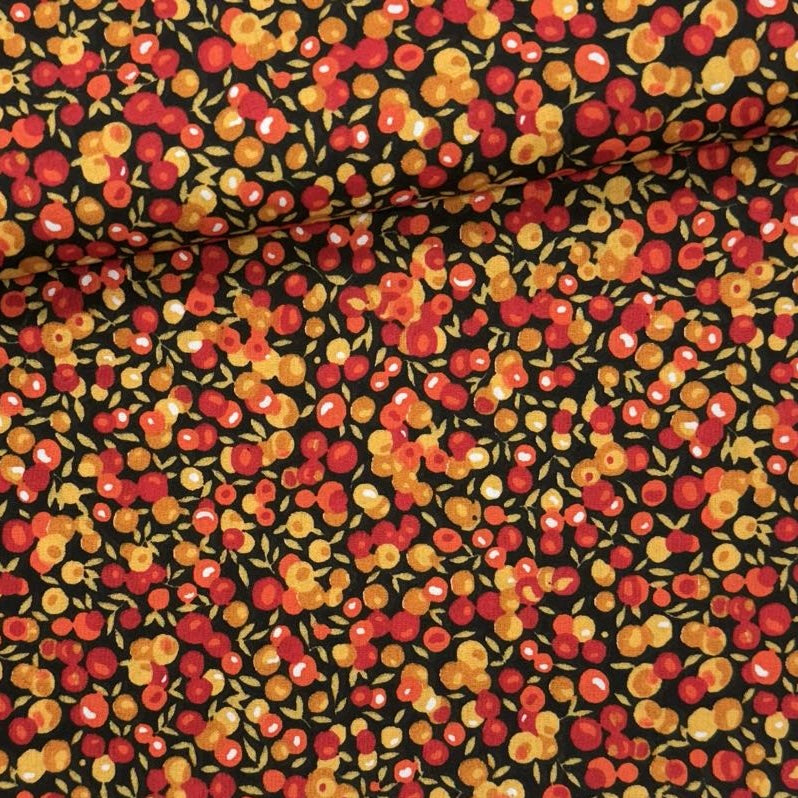 Algodón Bayas orange 1,40x1,00