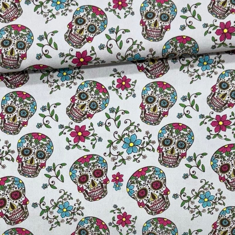 Algodón Calaveras 1,40x1,00