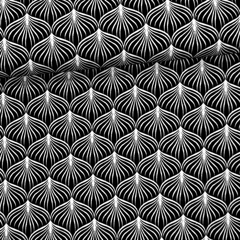 Algodón Deco negro 1,40x1,00