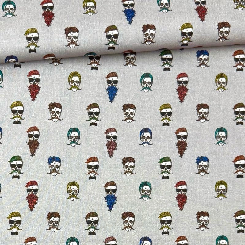 Algodón Hipster Skull 1,40x1,00