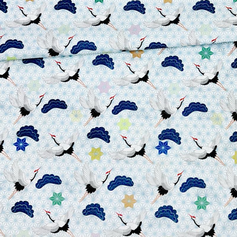 Algodón Garzas 1,40x1,00