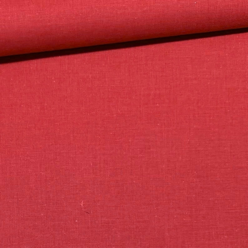 Algodón liso Rojo 1,40x1,00