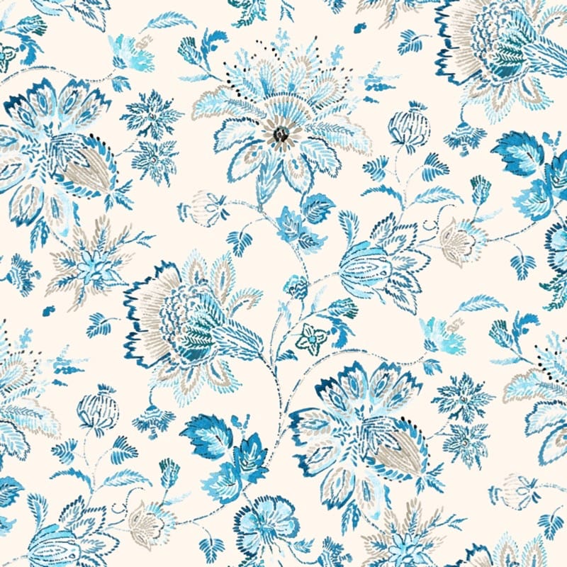 Loneta Jardín azul 1,40x1,50