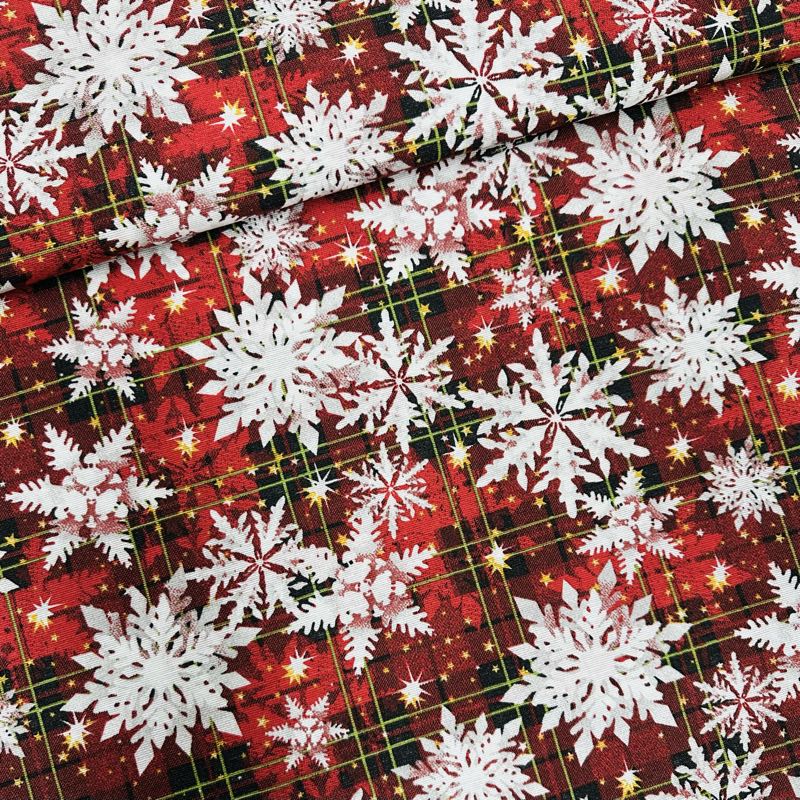 Loneta Navidad Copos 1,40x1,00