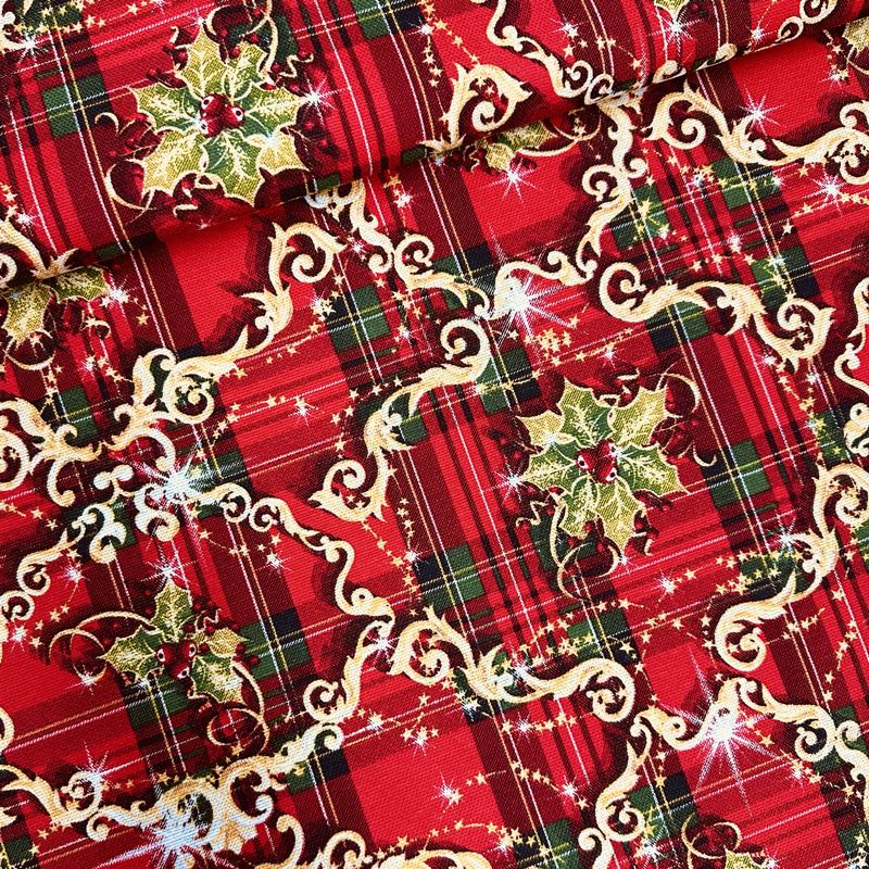 Loneta Navidad Gold 1,40x1,00