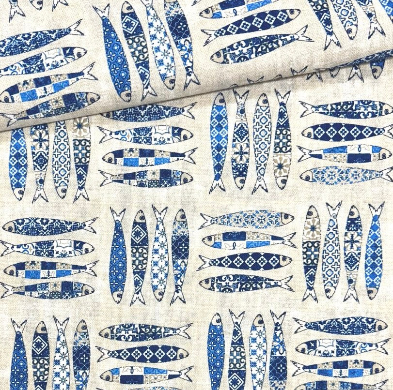 Loneta Sardinas 1,40x1,40
