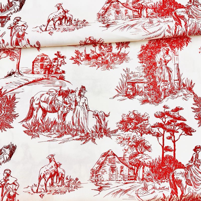 Loneta HP Toile rojo 1,40x,100