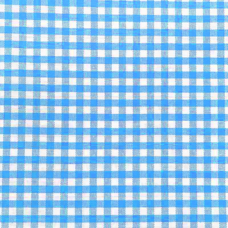 Loneta Vichy azul turquesa 1,40x2,00