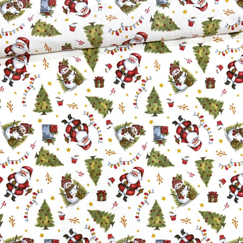 Loneta Navidad Santa 1,40x1,40