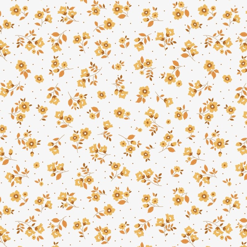 Algodón Andalucía mostaza 1,40x1,00