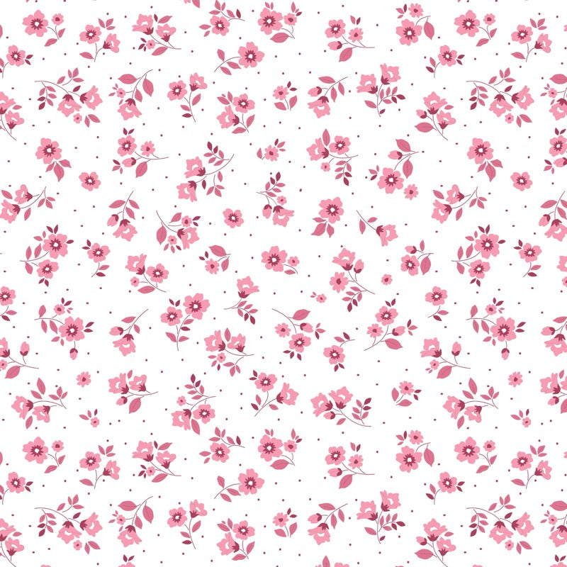 Algodón Andalucía rosa 1,40x1,00