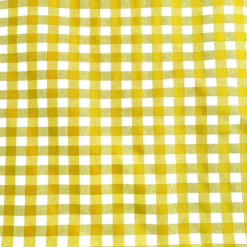 Loneta Cuadros amarillo 1,40x2,00