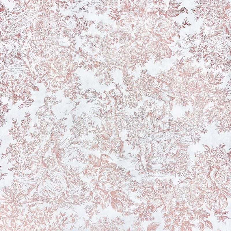 Loneta Toile rosa claro 1,40x,100