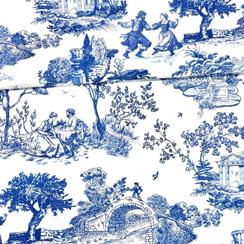 Loneta HP Rustic Toile azul 1,40x1,40