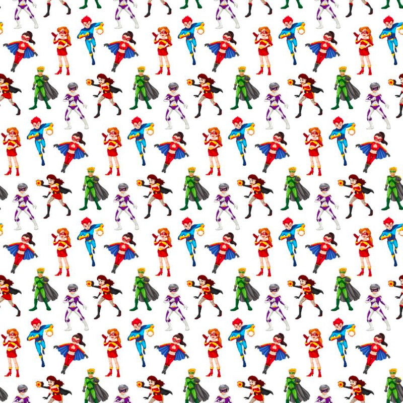 Algodón Pop Héroes 1,40x1,00