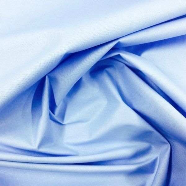 Popelín pol/alg azul 1,40x2,00