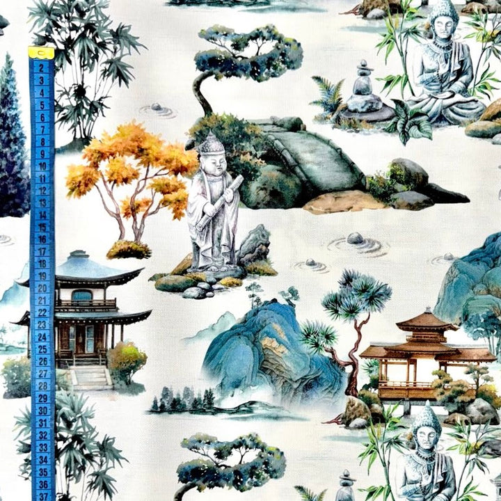 Loneta ID Plus Jardín Zen 1,40x1,40