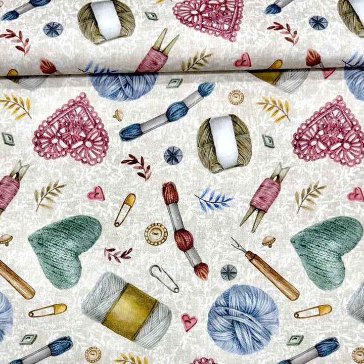 Loneta ID Tricot flower 1,40x1,40