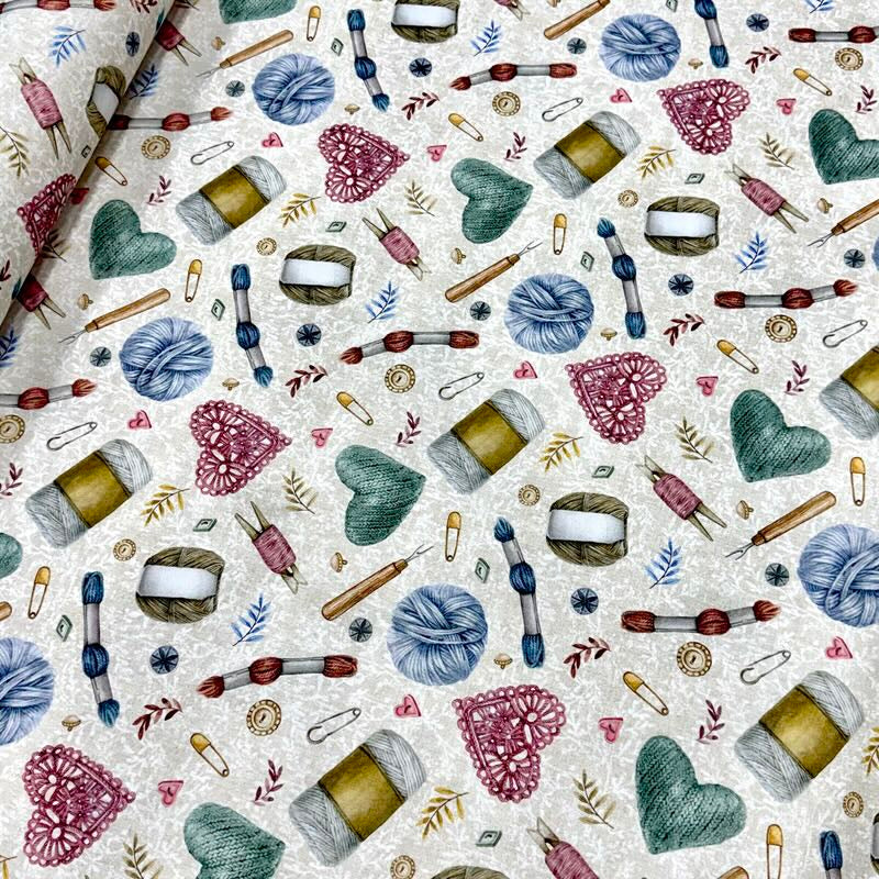 Loneta ID Tricot flower 1,40x1,40