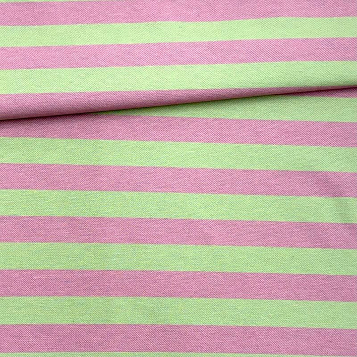 Loneta Sarga Pink Green 1,40x1,40