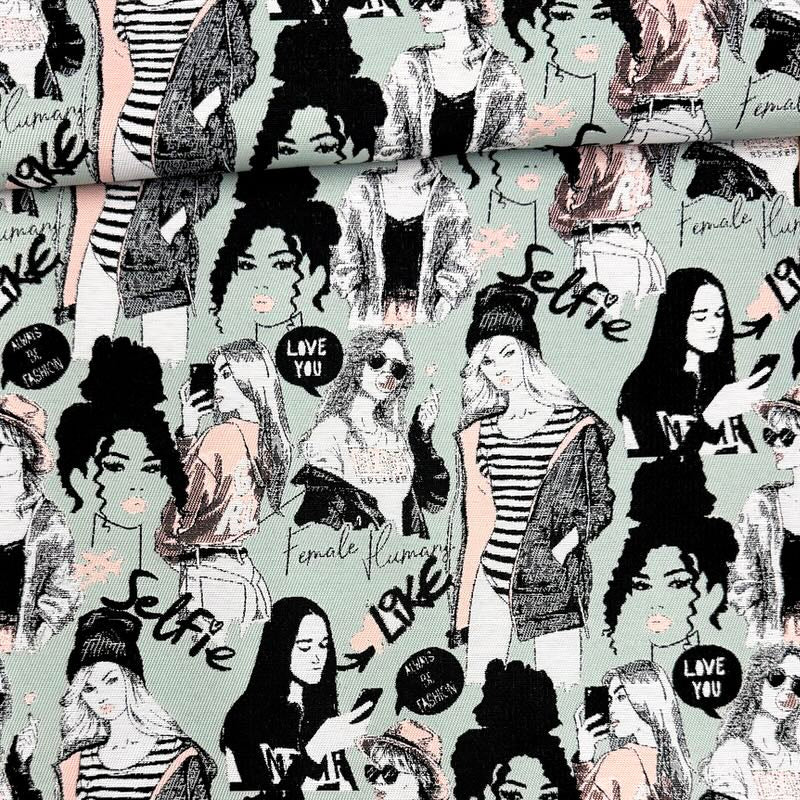 Tapicería Teen green 1,40x1,00